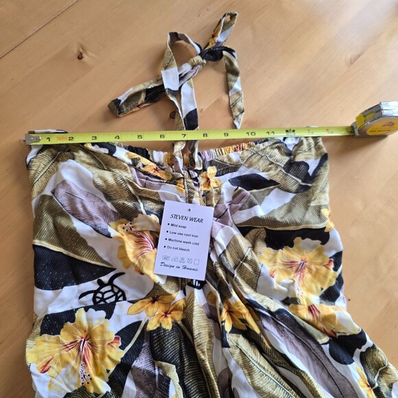 Steven Wear Aloha Hawaii One Size Halter/Strapless Stretch Dress Maxi - Picture 7 of 7